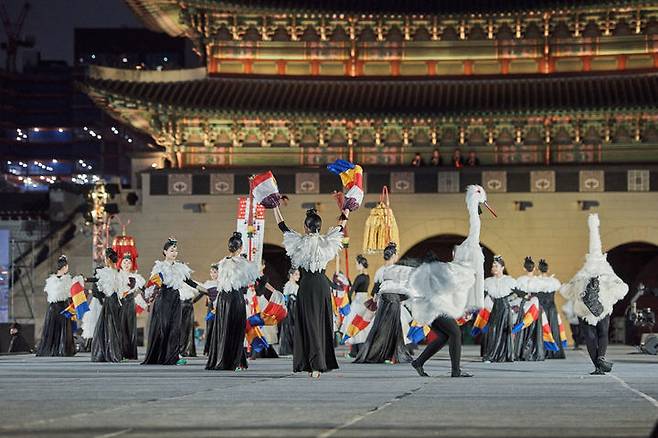 [서울=뉴시스] 2023 봄 궁중문화축전 개막제 (사진=한국문화재재단 제공) 2023.05.11. photo@newsis.com *재판매 및 DB 금지