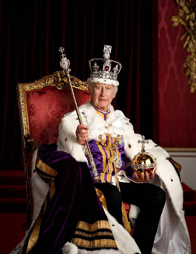 영국 왕실이 찰스 3세 국왕의 대관식 기념사진을 공개했다. (출처: 영국왕실 공식 홈페이지)