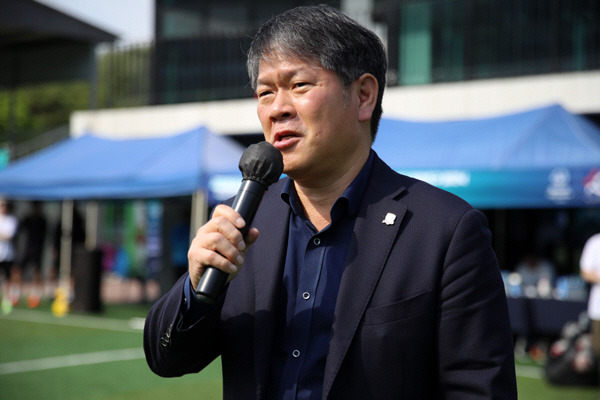 ◇스페셜올림픽코리아 이용훈 회장. 사진제공=한국프로축구연맹