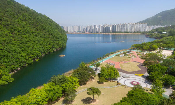 대구 달서구 월광수변공원 전경. 대구 달서구 제공