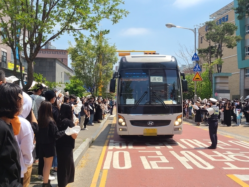 수원 스쿨존 사망사고 조은결 군 발인 연합뉴스 자료사진