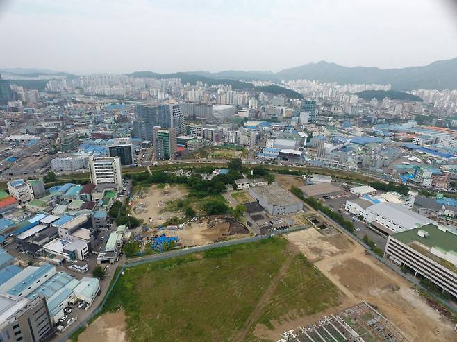 군포 당정 공업지역.&nbsp;ⓒ군포시 제공