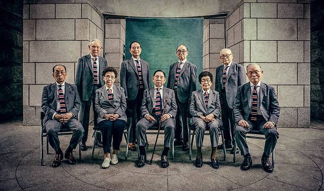 국가보훈처와 진행한  한국전쟁 참전용사  메이크오버_출처 : 더뉴그레이