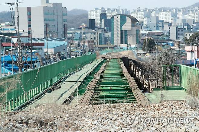 도심 속 폐철도 활용한 바람길 숲 조성사업 [촬영 이재현] ※위 기사와 직접 관련은 없습니다.