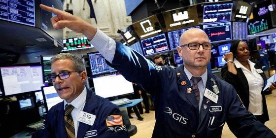 뉴욕증권거래소(NYSE). [로이터=연합뉴스]