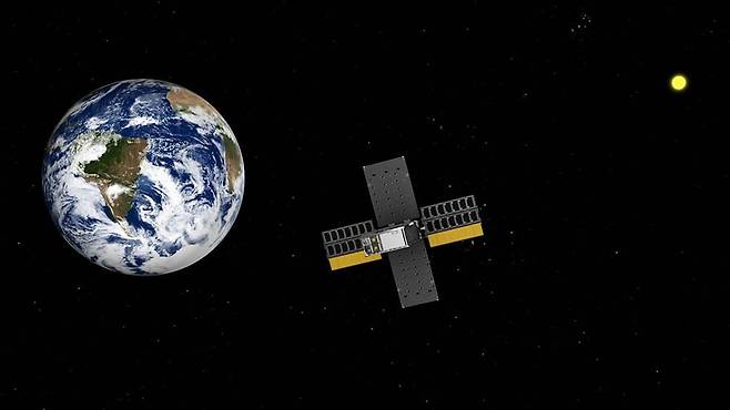 큐브샛 '루나 플래시라이트' 상상도  [NASA 제공/ / 재판매 및 DB 금지]