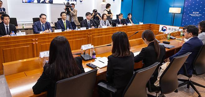 지난 12일 '후쿠시마 오염수 시찰단' 한일 국장급 협의