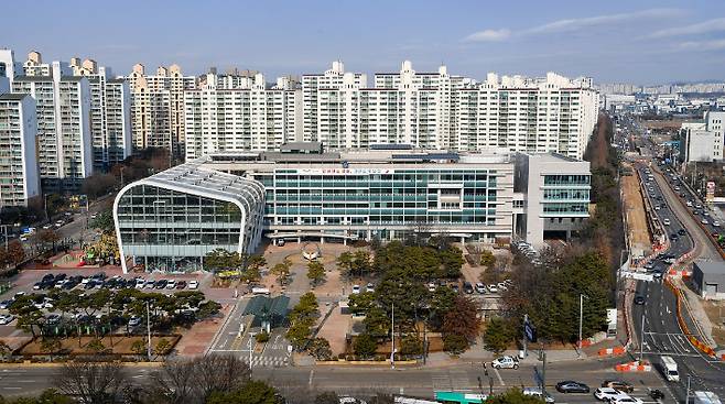 경기 오산시청사 전경. 오산시청 제공