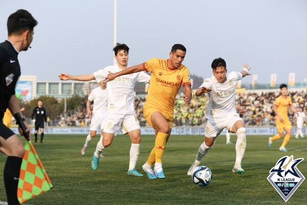 광주FC 산드로. ⓒ프로축구연맹