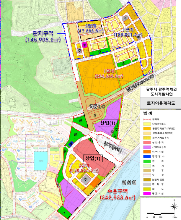 ‘광주역세권 도시개발구역 상업·산업용지 복합개발시행자 공모’ 사업은 6월 중 사업계획 심사 후 우선협상대상자를 발표할 예정이다.ⓒ광주시