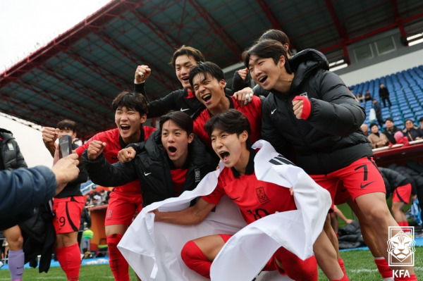 김은중호는 오는 23일 프랑스와 U-20 월드컵 1차전을 치른다.(사진=KFA)