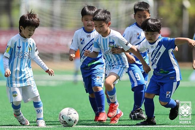 i리그에서 뛰노는 아이들 [대한축구협회 제공. 재판매 및 DB 금지]