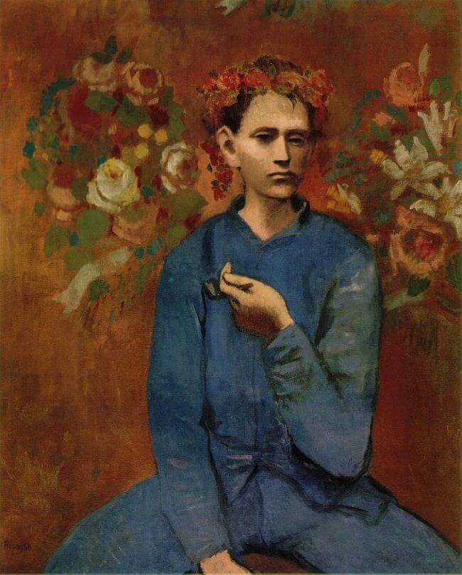 파블로 피카소, Boy with a Pipe [www.PabloPicasso.org]