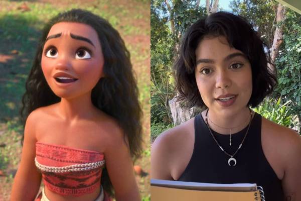 '모아나' 성우로 연기한 배우 아우이 크라발호. (사진=아우이 크라발호 SNS 캡처)