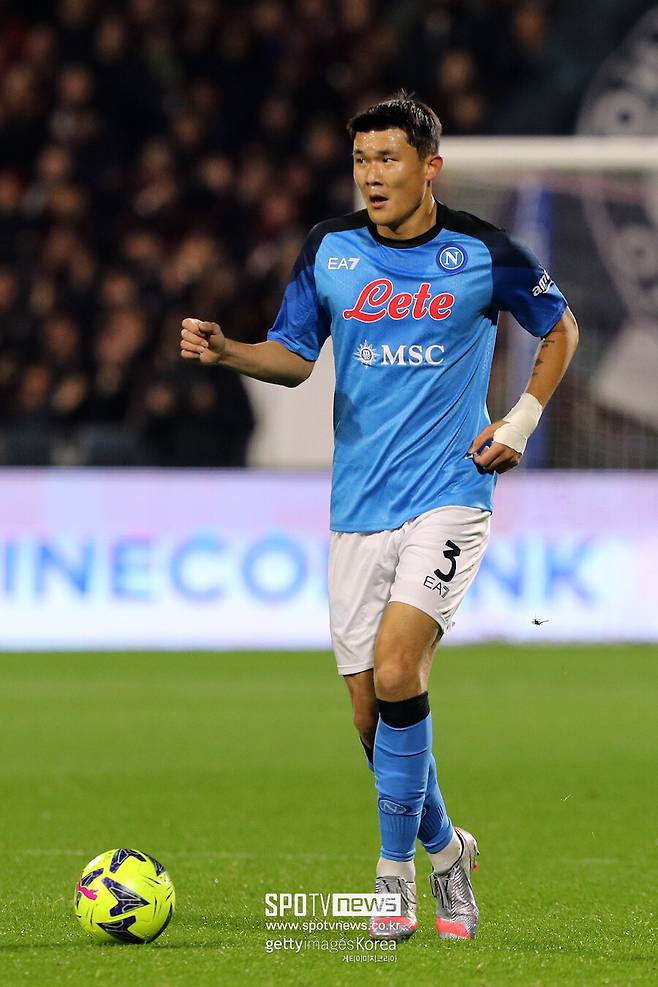 ▲ 등번호 3번에 애착을 보였던 김민재