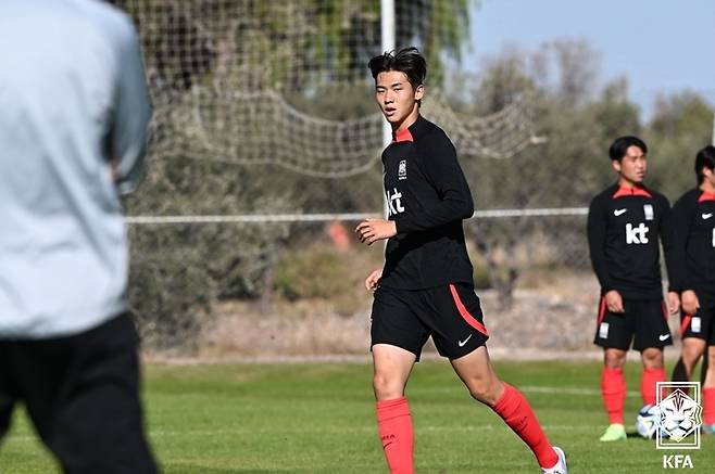 [서울=뉴시스]U-20 축구대표팀 수비수 김지수. (사진=대한축구협회 제공)