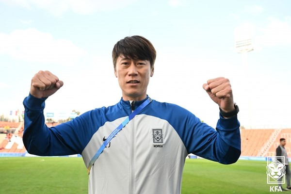 김은중 한국 U20 축구대표팀 감독. 대한축구협회 제공