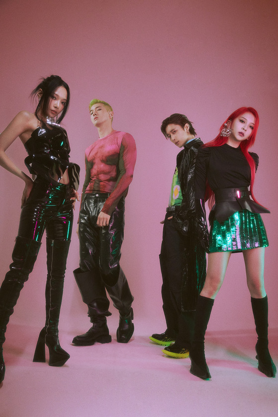 Four-member K-pop band KARD [DSP MEDIA]