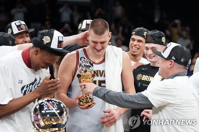 덴버 너기츠의 센터 니콜라 요키치 [USA TODAY Sports=연합뉴스]
