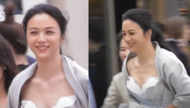 Actor Tang Wei ran through the streets of France in a dress and sneakers.Tang Wei (44) appeared in the movie The Zone of Interest Red Carpet held at the 76th Cannes Film Festival in France on the 19th (local time).Tang Yue was seen running to join Yi Xing in the Red Carpet wearing a rich dress.Tang Wei appeared in a white dress and boasted an elegant appearance. Before standing in Red Carpet in earnest, Tang Wei was wearing sneakers in Dress and ran in sneakers to join Yi Xing.He enjoyed the Khan Film Festival with a bright appearance, such as chatting with the staff next to him.After Red Carpet, Tang Wei appeared in public after dressing in a burgundy dress. He caught the attention of the crowd by showing fluent English skills.Tang Wei attended the Khan Film Festival last year. Tang Wei attended the 75th Cannes Film Festival last year as a movie break up resolution.At this point, Determined to Break Up won the Directors Award.Meanwhile, Tang Wei is a Chinese actor who made his name through the 2007 film Color, System; he is currently active in various fields after obtaining permanent residency in Hong Kong.Through the movie Manchu, Kim Tae-yong and Hyun Bin cooperated with each other and raised their awareness in Korea and won various Best Actress Awards.In 2014, he married Korean director Kim Tae-yong and got a daughter in 2016.Last year, Tang Wei was well received for acting through the movie Decided to Break Up.He won the Best Actress Award for the first time as a foreign actor at the Blue Dragon Film Festival and won the Best Actress Award at the BaekSang Arts Awards.
