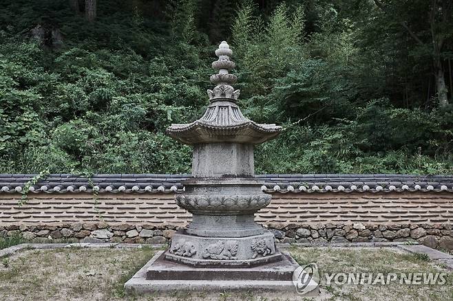 곡성군, 태안사 '적인선사탑' 국보 승격 추진 [곡성군 제공. 재판매 및 DB 금지]