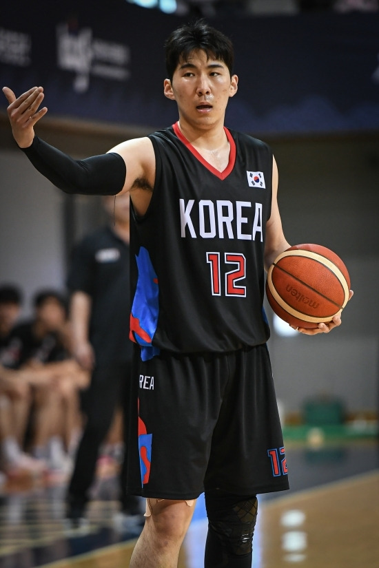문정현은 추일승 대표팀 감독의 마음을 사로잡은 유일한 대학 선수다. 사진=대학농구연맹 제공