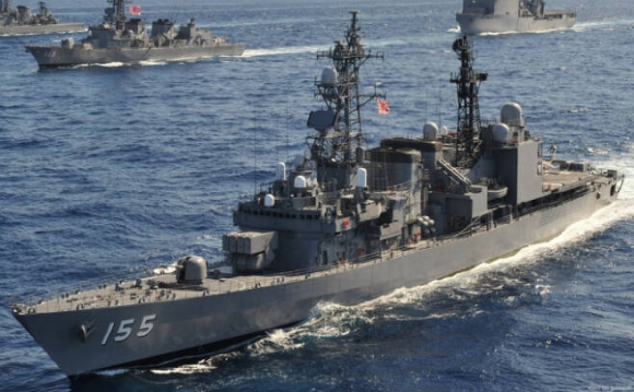 일본 해상자위대 하마기리함. 자위대 홈페이지 캡처