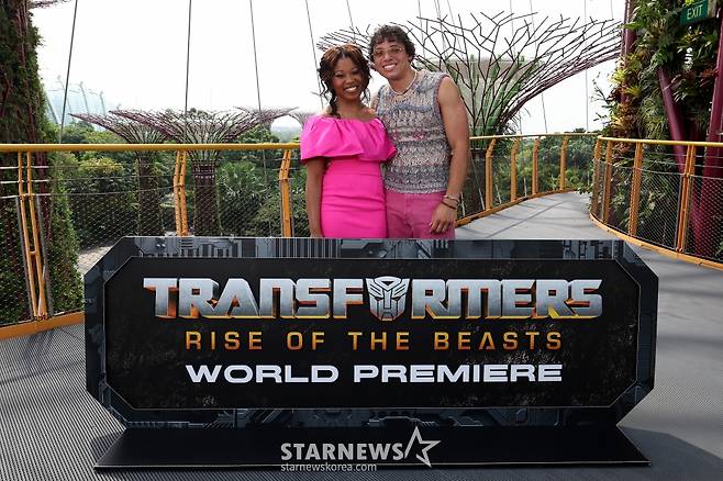 도미니크 피시백-앤서니 라모스 '트랜스포머:비스트의 서막, 기대하세요'[★포토]