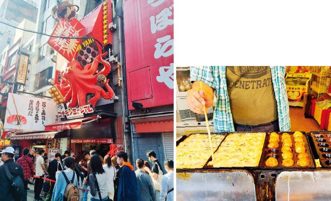 오사카 명물 다코야끼. [재이 제공]