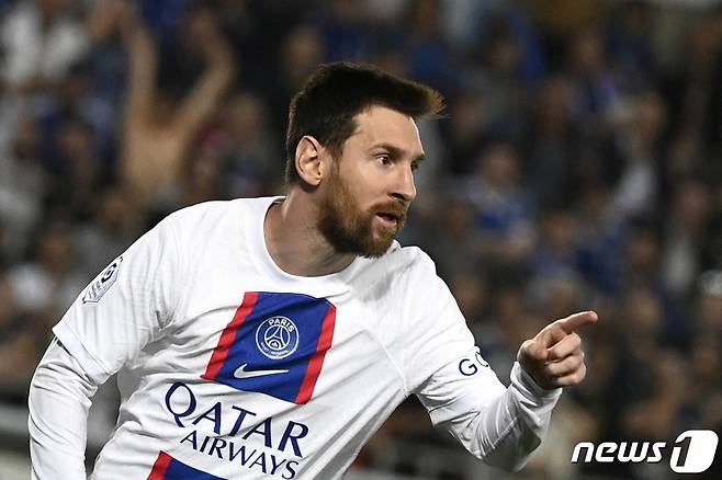 파리 생제르맹 메시. ⓒ AFP=뉴스1