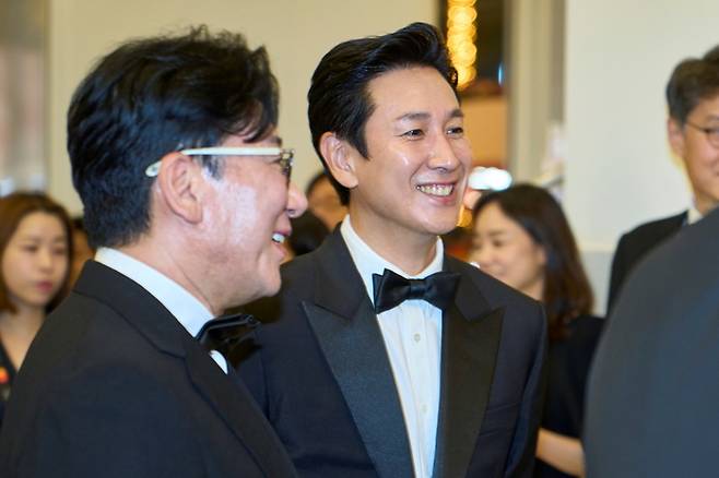 영화 ‘잠’과 ‘탈출:프로젝트사일런스’로 제76회칸국제영화제에 참석한 배우 이선균. 제공|CJ ENM