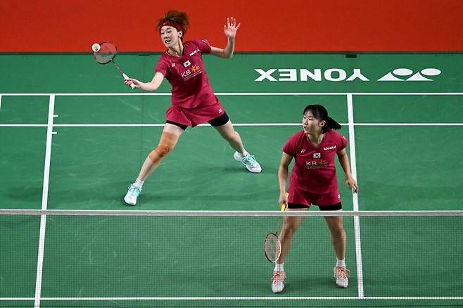 ▲ 이소희(왼쪽)와 백하나 ⓒ연합뉴스/신화