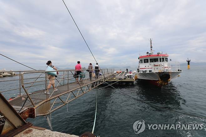 통영 소매물도 선착장 [연합뉴스 자료사진]