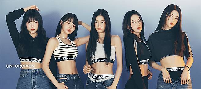 걸그룹 르세라핌. 사진 쏘스뮤직