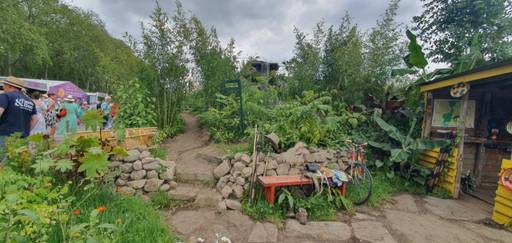 2023 영국 첼시플라워쇼 황지해작가 한국정원 모습. 유진동기자