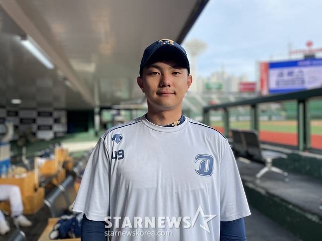 NC 최보성이 스타뉴스와 만나 인터뷰를 하고 있다. /사진=양정웅 기자