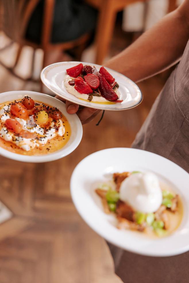 브뢰슬의 팜-투-테이블 메뉴 © WienTourismus/Paul Bauer