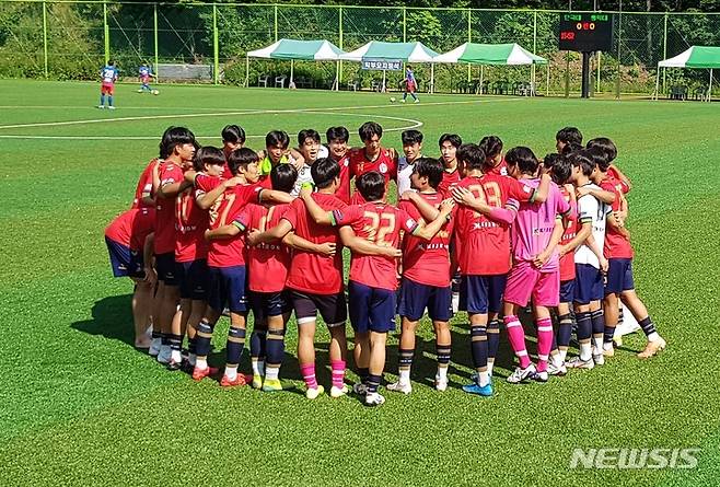 [전주=뉴시스]윤난슬 기자 = 전주기전대학은 한국대학스포츠협의회(KUSF)의 축구부 지원 사업과 관련, 2개가 선정됐다고 30일 밝혔다.(사진=전주기전대 제공)