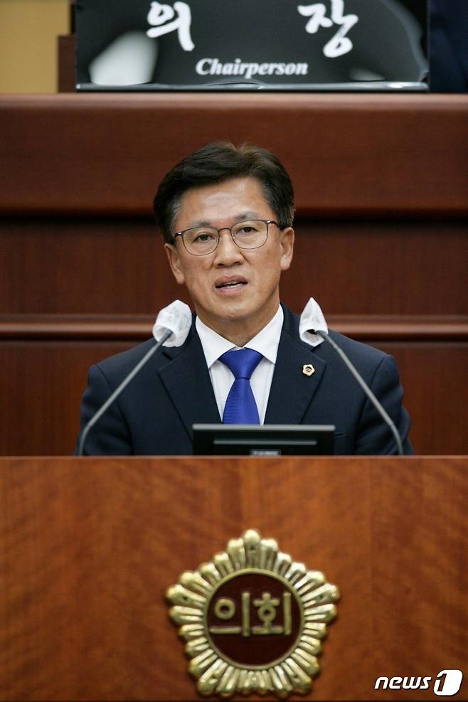 이명연 전북도의원이 발의한 ''전라북도 공영장례 지원 조례안'이 본회의를 통과했다./뉴스1