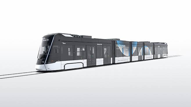 Hyundai Rotem’s hydrogen-powered e-tram (Hyundai Rotem)