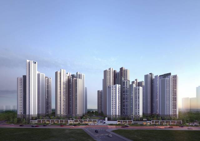 ‘인덕원 퍼스비엘’ 투시도. 사진제공=대우건설