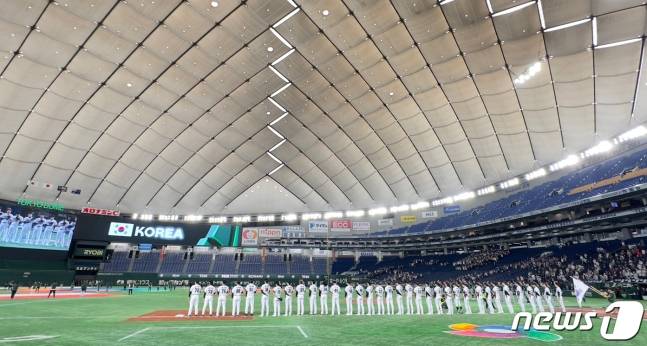 2023 WBC 대회에 출전했던 한국 야구 대표팀 선수들.(사진 속 인물은 기사의 특정 내용과 관련 없음) /사진=뉴스1