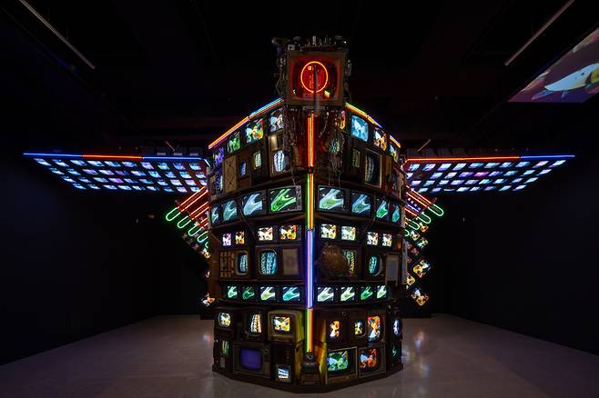 백남준 프렉탈 거북선(1993),대전시립미술관 소장