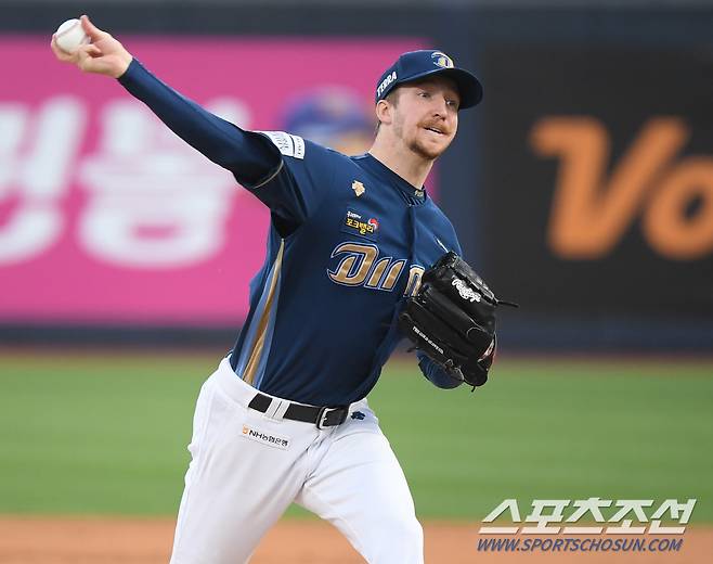 9일 수원 KT위즈파크에서 열린 NC 다이노스와 KT 위즈 경기. 페디가 투구하고 있다. 수원=정재근 기자 cjg@sportschosun.com/2023.5.9/