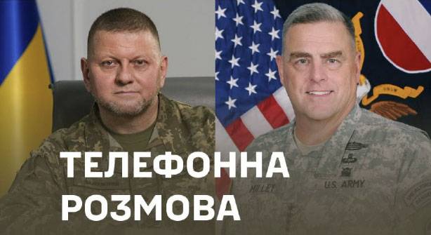 우크라 대반격 곧 시작하나? 총사령관 “美 합참의장에 계획 설명” / 사진=발레리 잘루즈니 우크라이나군 총사령관(왼쪽)과 마크 밀리 미국 합참의장의 모습. 발레리 잘루즈니 텔레그램