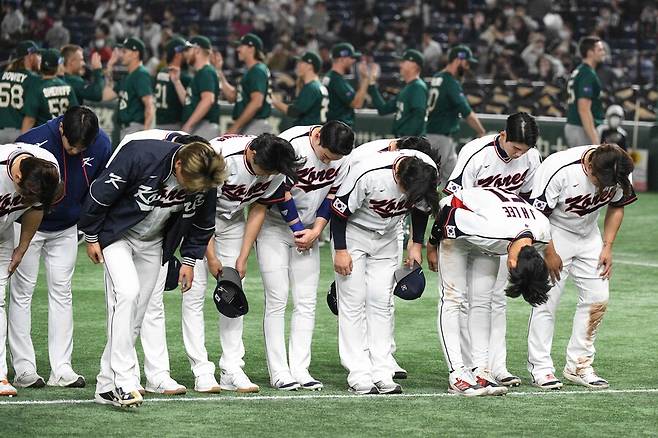 ▲ 한국 야구대표팀 ⓒ 연합뉴스/AFP
