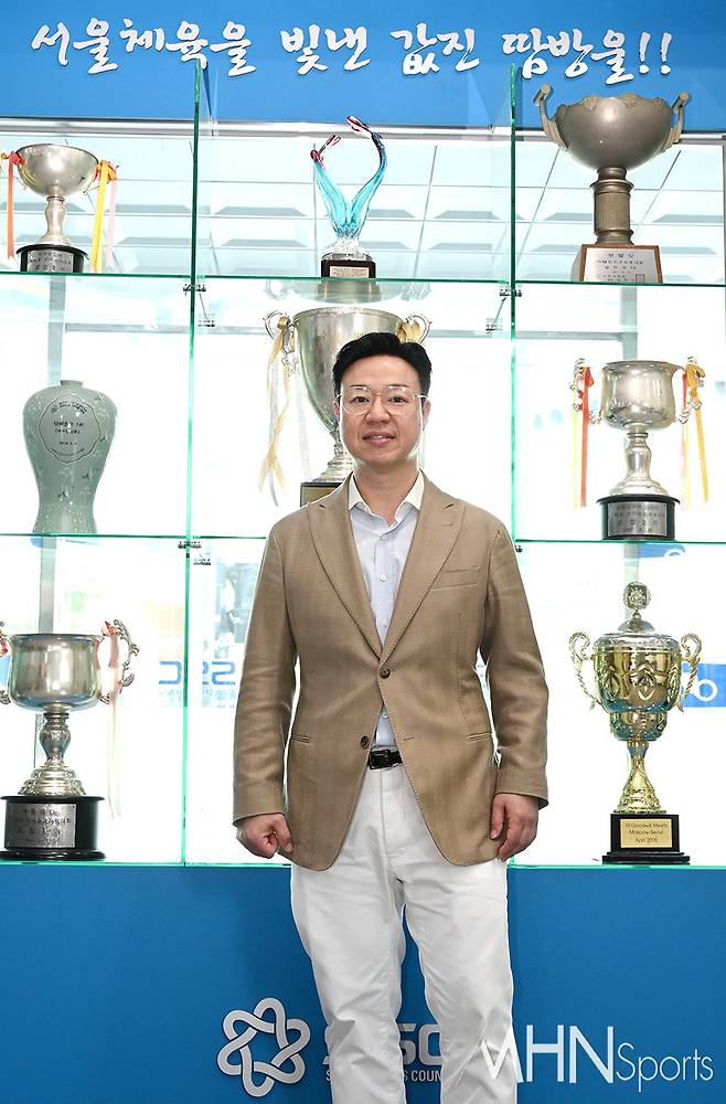 이진규 서울시 하키협회장ⓒMHN스포츠 이현지 기자