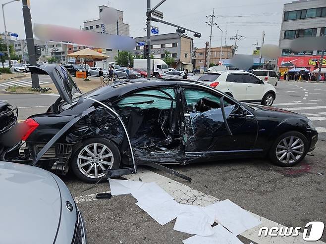 사고 현장 모습.(경기도소방재난본부 제공)