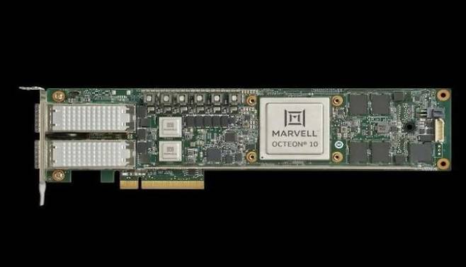 마벨의 데이터 처리 유닛(DPU)은 데이터센터 구동 및 인공지능(AI) 처리의 핵심 반도체다. [이미지출처=마벨]