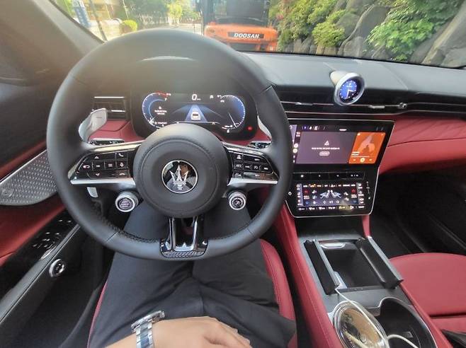 마세라티 그레칼레 모데나 내부 [사진=오규민 기자 moh011@]